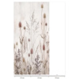 Weidebloemen - Design - Sepia Behang Vlies klein -USP_banen