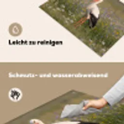 Ooienvaar - Bloemen - Weide - Kleurrijk Inductie beschemer met haakjes klein -ky-schoon-de