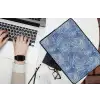 Modern - Abstract - Blauw laptophoes neopreen klein 279 -bureau