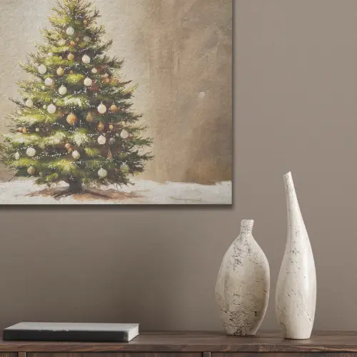 Kerst - Sfeer - Groen PET vilt klein -sfeer6_closeup