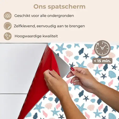 Klein - Oceaan - Rif - Multi keuken achterwand spatscherm klein 900 -spatscherm_NL