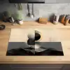 Cirkels - Schaduw - Abstract Inductie beschermer vinyl 3mm klein -sfeer5