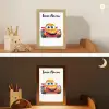 Raceauto - Oranje - Jongens - Kinderen - Auto Light Box met kabel (Kinderlampje) klein -sfeer3_kind