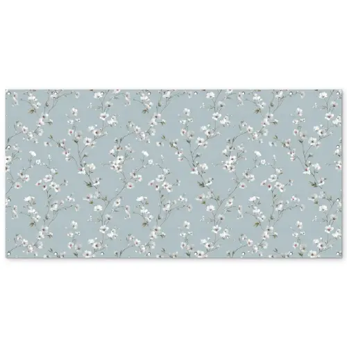 Klassiek - Bloemen - Blauw Balkonbeschermer Duitsland klein 596 -zz_3d