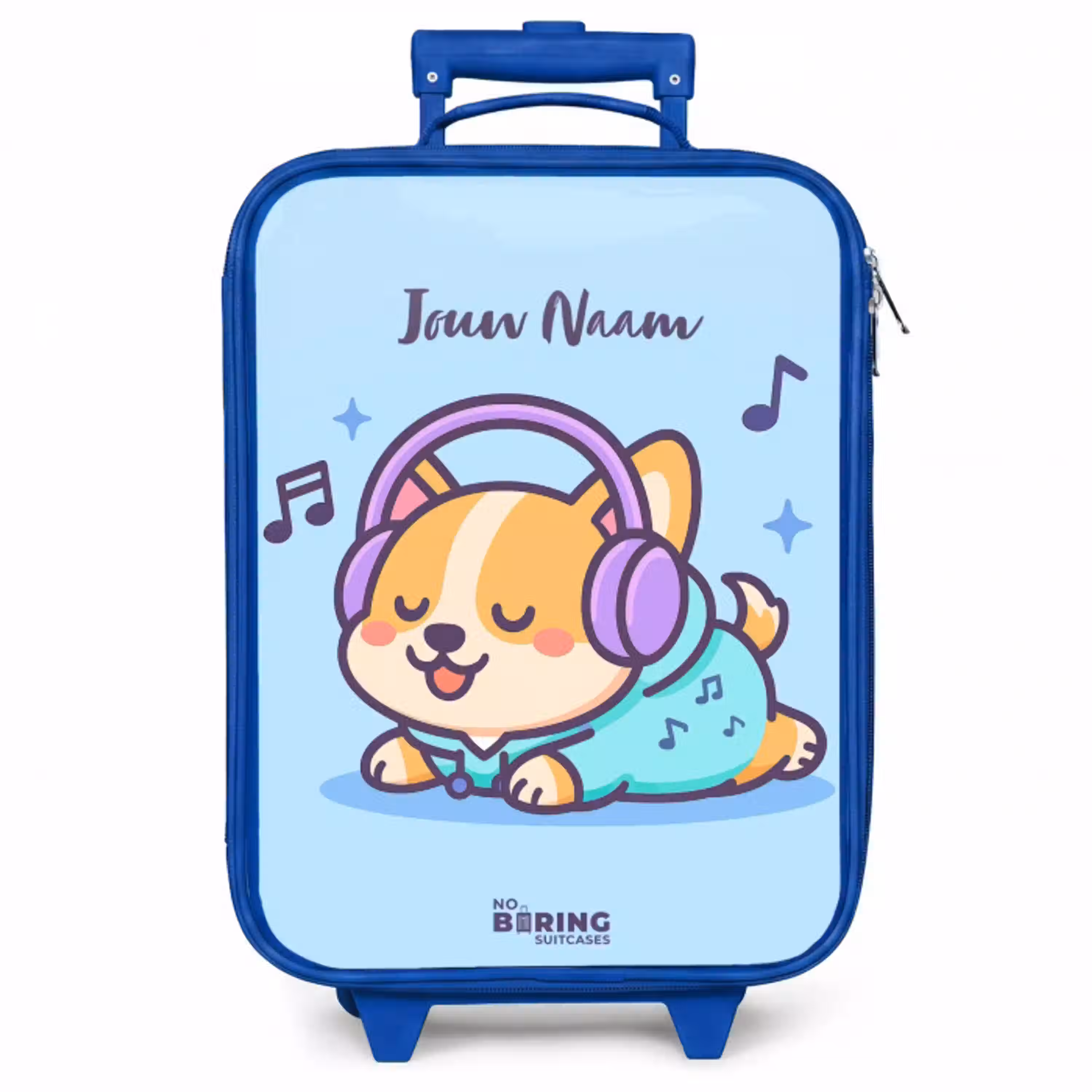 Kawai - Hond - Muziek Kinderkoffer - Blauw klein -zzz_website3d