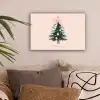 Christmas Season - Kerst - Kerstboom - Roze canvas 2cm klein -sfeer1