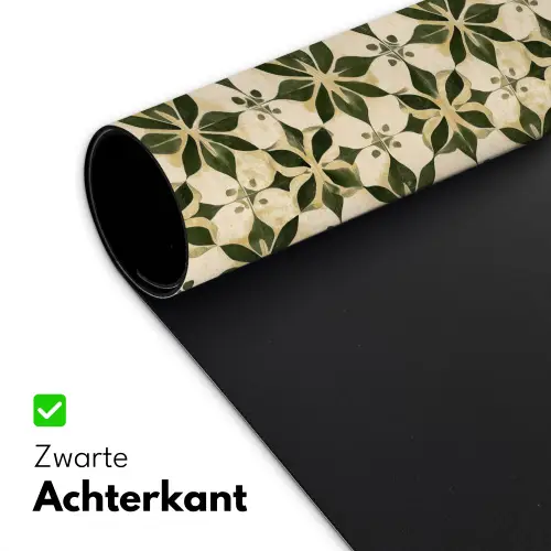 Tegel - Dessin - Groen Muismat XXL klein 681 -sfeer2