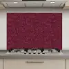 Bladeren - Patroon - Paars keuken achterwand spatscherm klein 900 -3d_website