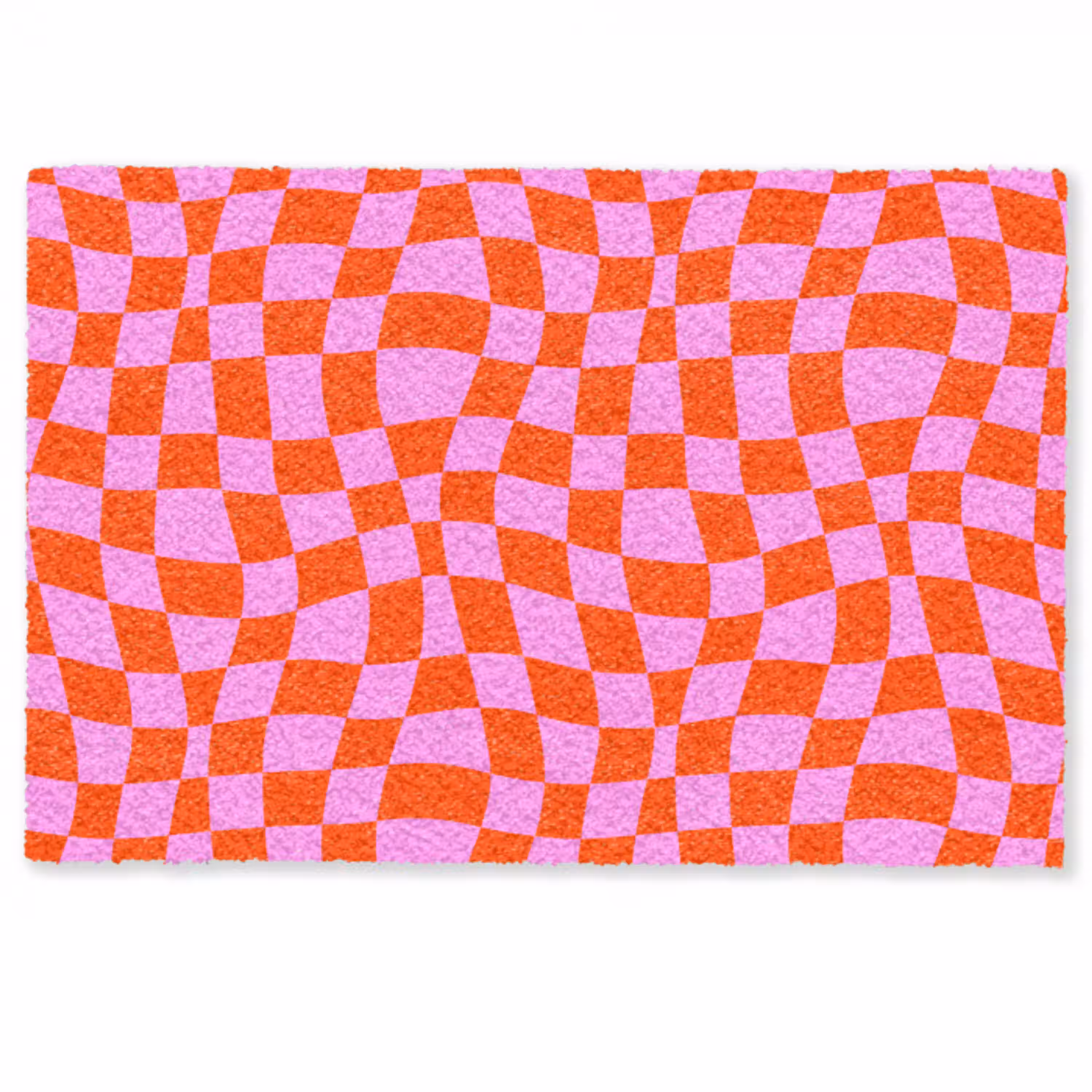 Blokken - Roze - Rood - Patroon Deurmat klein 898 -zkaufland3d