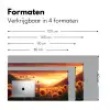 Zonnebloemen - Zonsondergang - Landschap Muismat XXL klein -sfeer5