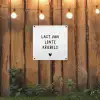 Last van lentekriebels - Spreuken - Quotes tuinposter los doek klein -sfeer1