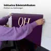 Oh hi - Paars - Minimalistisch Inductie beschemer met haakjes klein -ky-ophangen-de