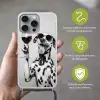 Zonnebril - Dalmatiër - Wijnglas - Tong Hoesje iPhone 16 Pro Max met koord klein -sfeer2_NL