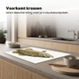 Vissen - Natuur - Vintage Inductie beschermer vinyl 3mm klein -sfeer1