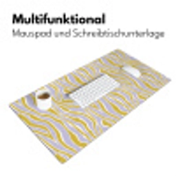 Zebra - Modern - Meerkleurig Muismat XXL klein 681 -ysfeer4_duits