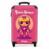 Roze ranger NBS - Handbagage koffer - Kinderen Unisex middel -productfoto_recht