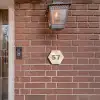 Beige - Marmer - Traditioneel Naambord Hexagon klein -sfeer7-hexagon-XS