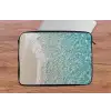 Kust - Zand - Blauw laptophoes neopreen klein -tafel