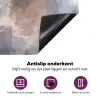 Penseelstreken - Schilderij - Beige Inductie beschermer vinyl 3mm klein -zzzzzzz-cc-onderkant