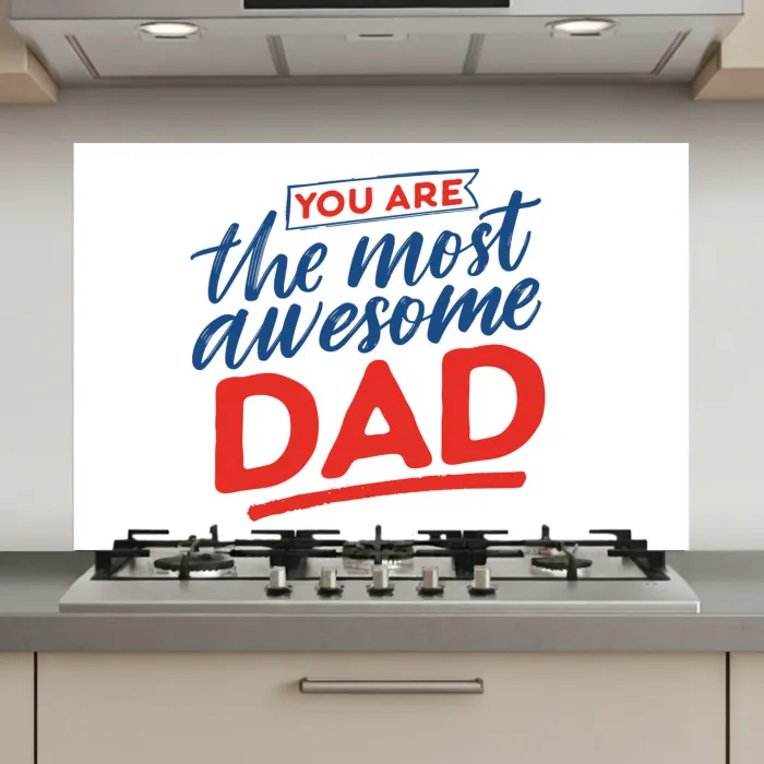 Papa - Vaderdag - Spreuken keuken achterwand spatscherm klein -3d_website