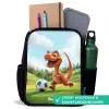 Voetbal - Dino - Sport Rugzak - Zwart middel -inhoud_NL