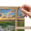 Beekje - Landschap - Margriet Light Box met batterij (Wandlamp) middel -USP_websiteprintNL