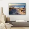 Strand - Zee - Nederland - Duinen - Zon canvas 2cm klein -sfeer6