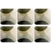 Vlakken - Abstract - Beige - Cirkels onderzetter kurk middel -zkaufland3dotto