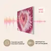 Hartvorm - Roze - Tie dye PET vilt klein -USP_NL