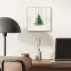Kerstboom - Illustratie - Ster - Sneeuw plexiglas 5mm klein -sfeer6