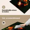 Vrouw - Rood - Groen - Druiven Inductie beschemer met haakjes klein -ky-schoon-nl