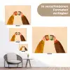 Illustratie - Mokken - Proosten - Bruin tuinposter los doek klein -Xsfeer9_DE