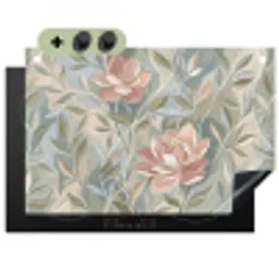 Elegant - Romantiek - Roze Inductie beschemer met haakjes klein -3d