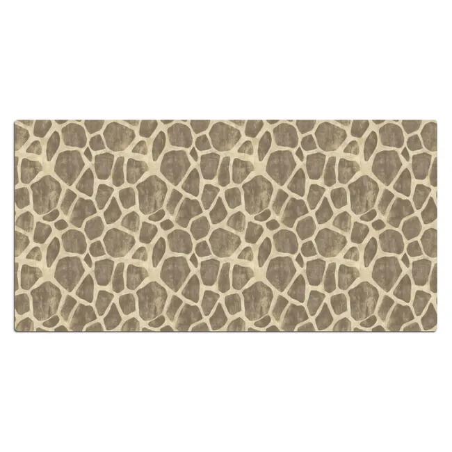 Bureau onderlegger - Giraf - Patroon - Beige - Bruin