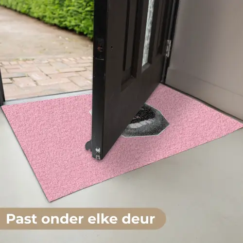Mond - BLAH BLAH - Roze Deurmat klein -USP_NL