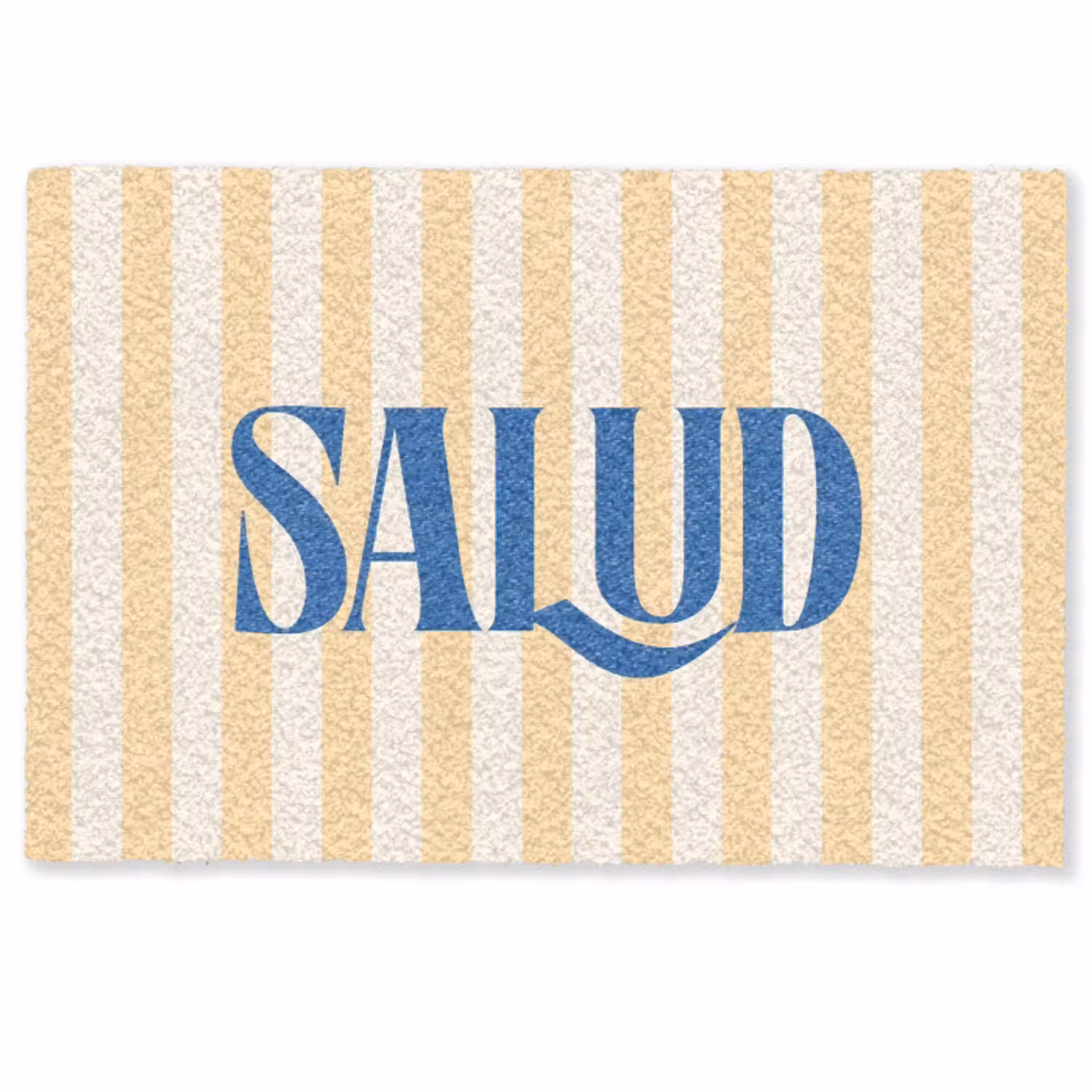 Blauw - Geel - Strepen - Salud Deurmat klein -zkaufland3d