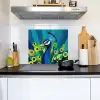 Pauw - Cirkels - Blauw Inductie beschemer met haakjes middel -sfeer2