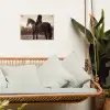 Harmonie - Ruiter - Zon tuinposter los doek klein -sfeer7