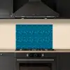 Vogels - Blauw -  Levendig keuken achterwand spatscherm klein 900 -sfeer1