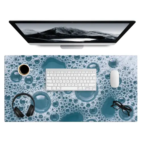 Schuim - Water - Textuur Muismat XXL klein -3d