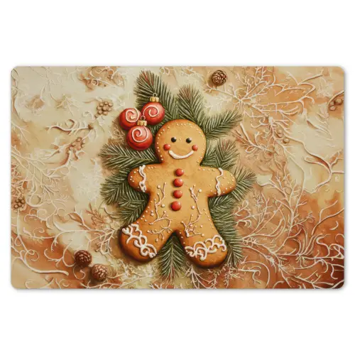 Kerstmis - Koekje - Poppetje - Speculaas Placemat vinyl groot -zzsfeer1_Kitchenyeah-website