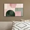 Vormen - Abstract - Cirkel - Zwart canvas 2cm klein -sfeer3