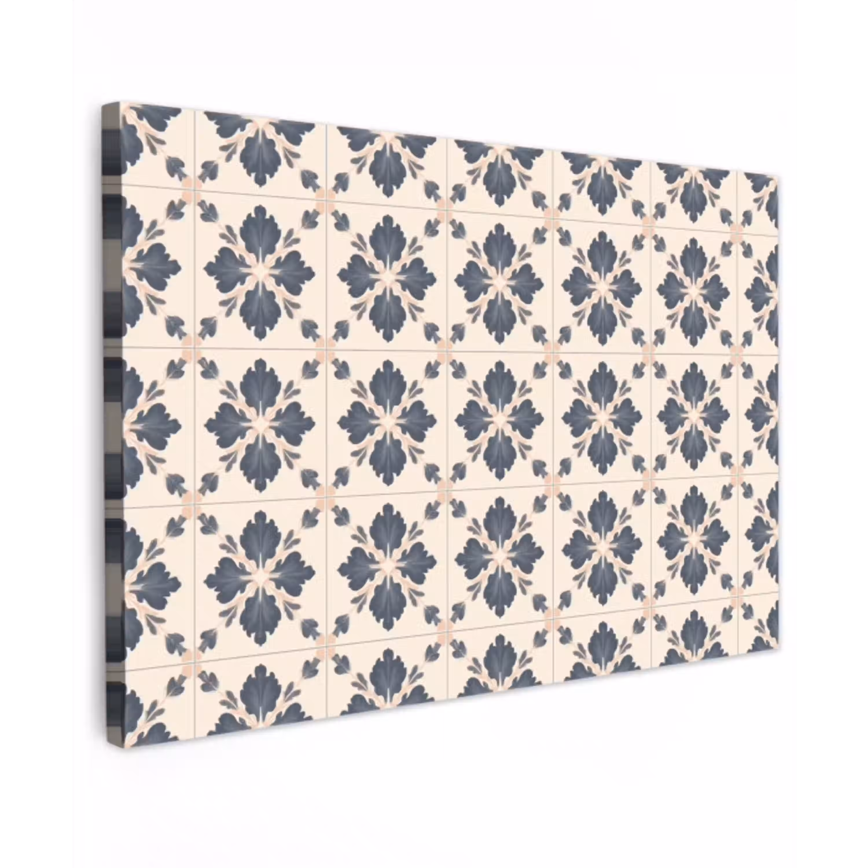 Bladvorm - Klassiek - Kleurrijk Tuinposter op houten frame 2 cm dik klein 845 -3d