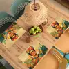 Vrouwelijk - Bloemen - Sieraden Placemat vinyl groot -zzsfeer5_Kitchenyeah-website