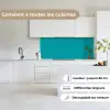 Blauw - Effen kleur keuken achterwand 2 middel 871 -sfeer4_FR