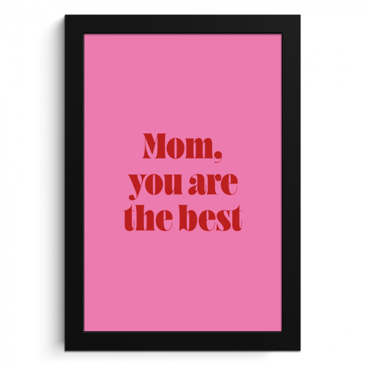 Moeder - Boodschap -Roze KitchenYeah - Keuken - Fotolijst klein -3d