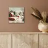 Kerstsfeer - Landelijk - Rood aluminium wit klein -sfeer4