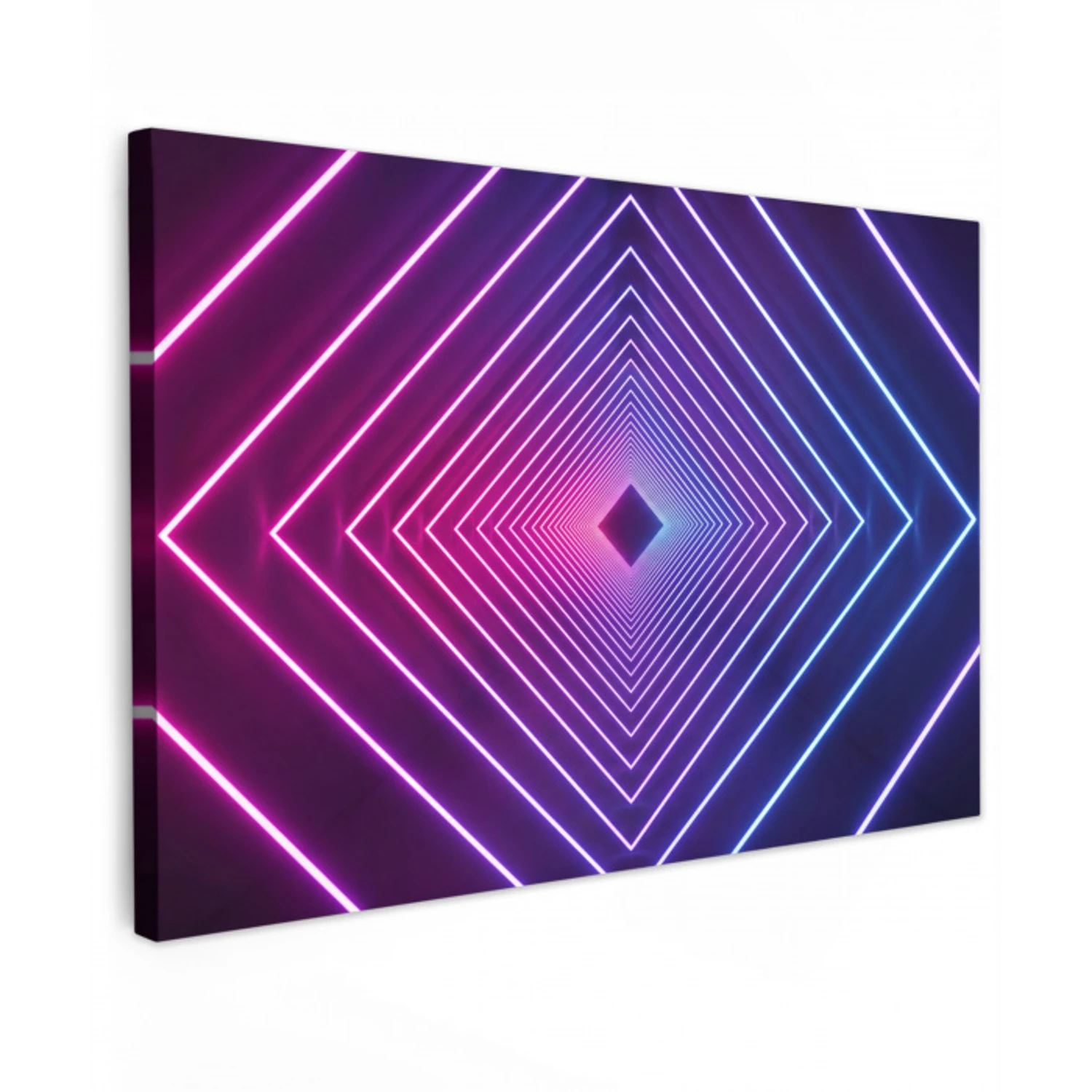 Driedimensionaal - Tunnel - Ruimte canvas 2cm klein -z3d