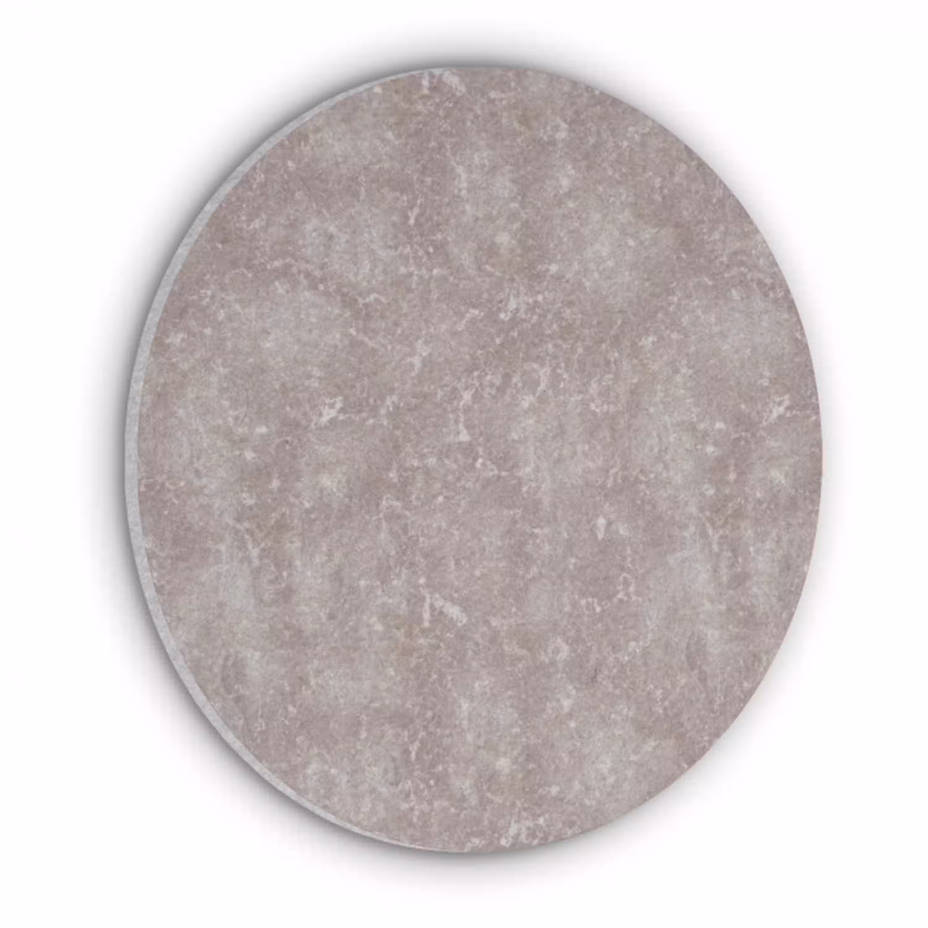 Marmer - Patroon - Mauve Akoestische PET Vilt - Rond klein 838 -3d