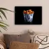 Kip - Bucket - Delfts blauw - Lekker canvas 2cm klein -sfeer1